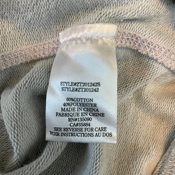 Z SUPPLY OMBRE TIE DYE CREW NECK TOP SWEATSHIRT MEDIUM - Picture 9 of 10